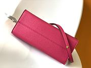 Louis Vuitton Twist One Handle PM Taurillon Leather Pink M57584 17x25x11cm - 3