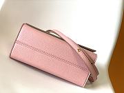 Louis Vuitton Twist One Handle PM Taurillon Leather Rose Pink M57584 17x25x11cm - 2