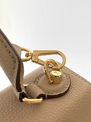 Louis Vuitton Twist One Handle PM Taurillon Leather Beige M57214 17x25x11cm - 6