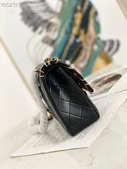 Chanel Flap Bag 2.55 Leather Black 25.5cm - 5