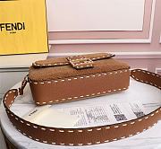Fendi Baguette Fur Brown 8BR600AH96 27×6×15cm - 4