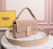 Fendi Baguette Fur Light Beige 8BR600AH96 27×6×15cm - 4