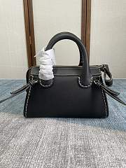 Chloe Mini Edith Bag Leather Black 26.5x16x11cm - 6