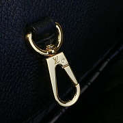 Louis Vuitton Montaigne MM Monogram Leather Black M41048 33x23x15cm - 3