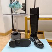 Prada Brushed Leather And Nylon Boots With Pouch - 2