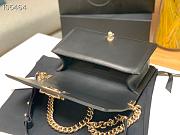 Chanel Boy Bag In Leather Black A67086 25cm - 3