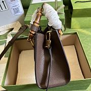 Gucci Mini Diana Jumbo GG Tote Bag 655661 20x16x10cm - 2