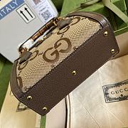 Gucci Mini Diana Jumbo GG Tote Bag 655661 20x16x10cm - 4