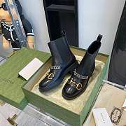 Gucci Women's Chelsea Boot With Chain 670393  - 6