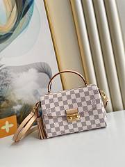 Louis Vuitton Croisette  Damier Canvas N41581 25×17×9cm - 1