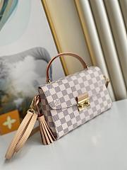 Louis Vuitton Croisette  Damier Canvas N41581 25×17×9cm - 2