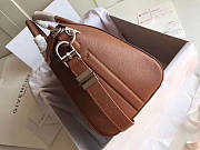 Givenchy Small Antigona Bag In Grained Leather Brown 28x17x25cm - 5