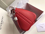Givenchy Small Antigona Bag In Grained Leather Red 28x17x25cm - 3