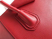 Givenchy Small Antigona Bag In Grained Leather Red 28x17x25cm - 6
