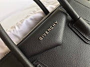 Givenchy Small Antigona Bag In Grained Leather Black 28x17x25cm - 4