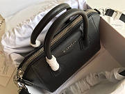 Givenchy Small Antigona Bag In Grained Leather Black 28x17x25cm - 3