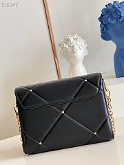 Louis Vuitton Twist MM Leather Black M59029 23x17x9.5cm - 5