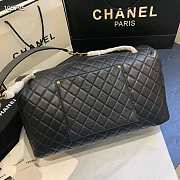 Chanel Flap Travel Bag Gold-tone Metal 46cm - 6