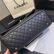 Chanel Flap Travel Bag Gold-tone Metal 46cm - 3
