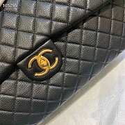 Chanel Flap Travel Bag Gold-tone Metal 46cm - 2