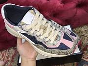 Gucci GG Rhyton Sneaker Beige/Pink 620185  - 3