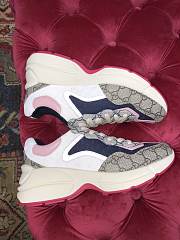 Gucci GG Rhyton Sneaker Beige/Pink 620185  - 5