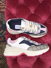 Gucci GG Rhyton Sneaker Beige/Pink 620185  - 6