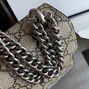 Gucci Small Dionysus GG Shoulder Bag Beige/Black 400249 28×17×9cm - 6