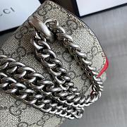 Gucci Small Dionysus GG Shoulder Bag Beige/Red 400249 28×17×9cm - 4
