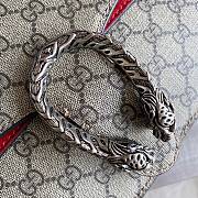 Gucci Small Dionysus GG Shoulder Bag Beige/Red 400249 28×17×9cm - 2