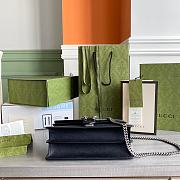 Gucci Small Dionysus GG Shoulder Bag Leather Black 400249 28×17×9cm - 5