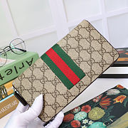 Gucci Portafoglio Long Zipper Wallet Beige 408831 19x10x2.5cm - 2