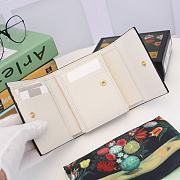 Gucci Ophidia GG Wallet Leather White 523174 12.5x10x3cm - 5
