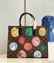 Louis Vuitton Onthego MM Monogram Cameo Canvas M59245 35x27x14cm - 1