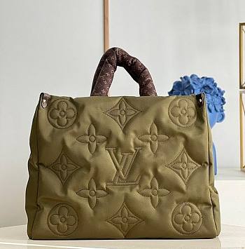 Louis Vuitton Onthego GM EcoDesign Green M59007 41x34x19cm