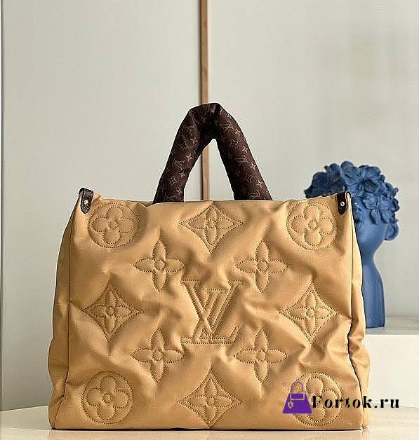 Louis Vuitton Onthego GM EcoDesign Beige M59007 41x34x19cm - 1