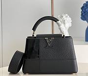 Louis Vuitton Capucines BB Matte And Iridescent Black M59269 27x18x9cm - 1