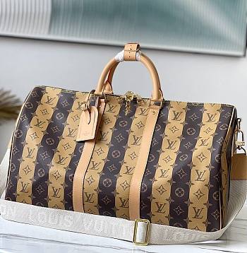 Louis Vuitton Keepall Bandoulière 50 Yellow/Brown M45392 50x29x22cm