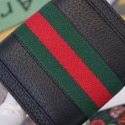 Gucci Ophidia GG Wallet Leather Black 523174 12.5x10x3cm - 5