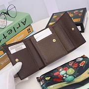 Gucci Ophidia GG Wallet Leather GG Canvas 523174 12.5x10x3cm - 5