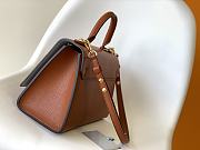 Louis Vuitton Twist One Handle MM Taurillon Leather Caramel M57090 29x21x12cm - 2
