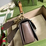 Gucci Mini Jumbo GG Bag With Bamboo 686864 17x12x7.5cm - 6