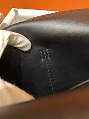 Hermes Halzan 25 Bag Black H082027 25cm - 2