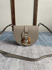 Chloe Darryl Shoulder Bag Gray 19x20x7cm - 1