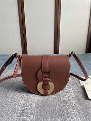 Chloe Darryl Shoulder Bag Warm Brown 19x20x7cm - 1