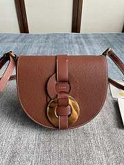 Chloe Darryl Shoulder Bag Warm Brown 19x20x7cm - 5