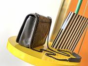 Ysl Niki Chain Wallet Dark Gray 583103 19x15x6cm - 6
