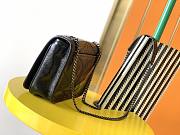 Ysl Niki Chain Wallet Black 583103 19x15x6cm - 5
