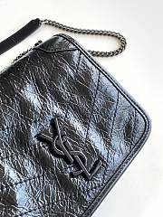 Ysl Niki Chain Wallet Black 583103 19x15x6cm - 3