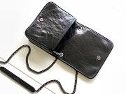 Ysl Niki Chain Wallet Black 583103 19x15x6cm - 2